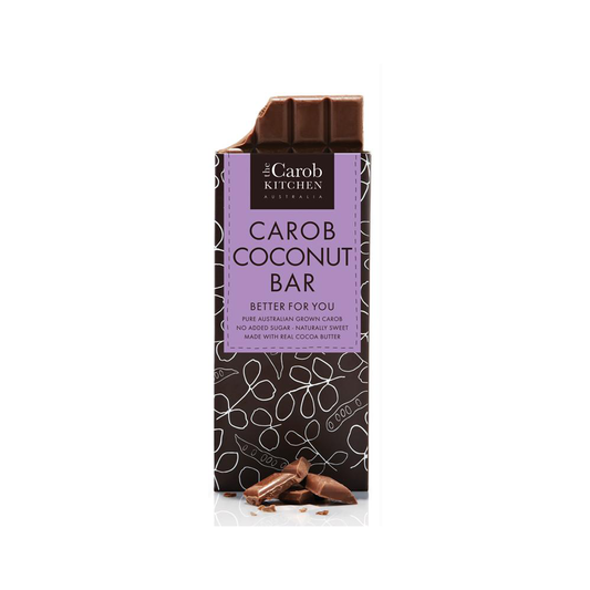 The Carob Kitchen Carob Coconut Bar