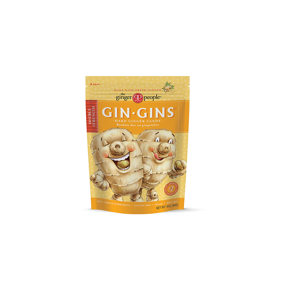 The Ginger People Gin Gins Ginger Candy Hard Double Strength