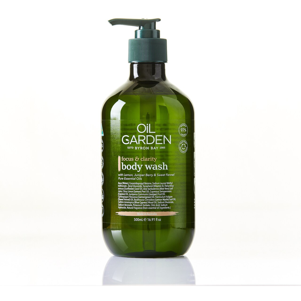 The Oil Garden Body Wash  Focus & Clarity