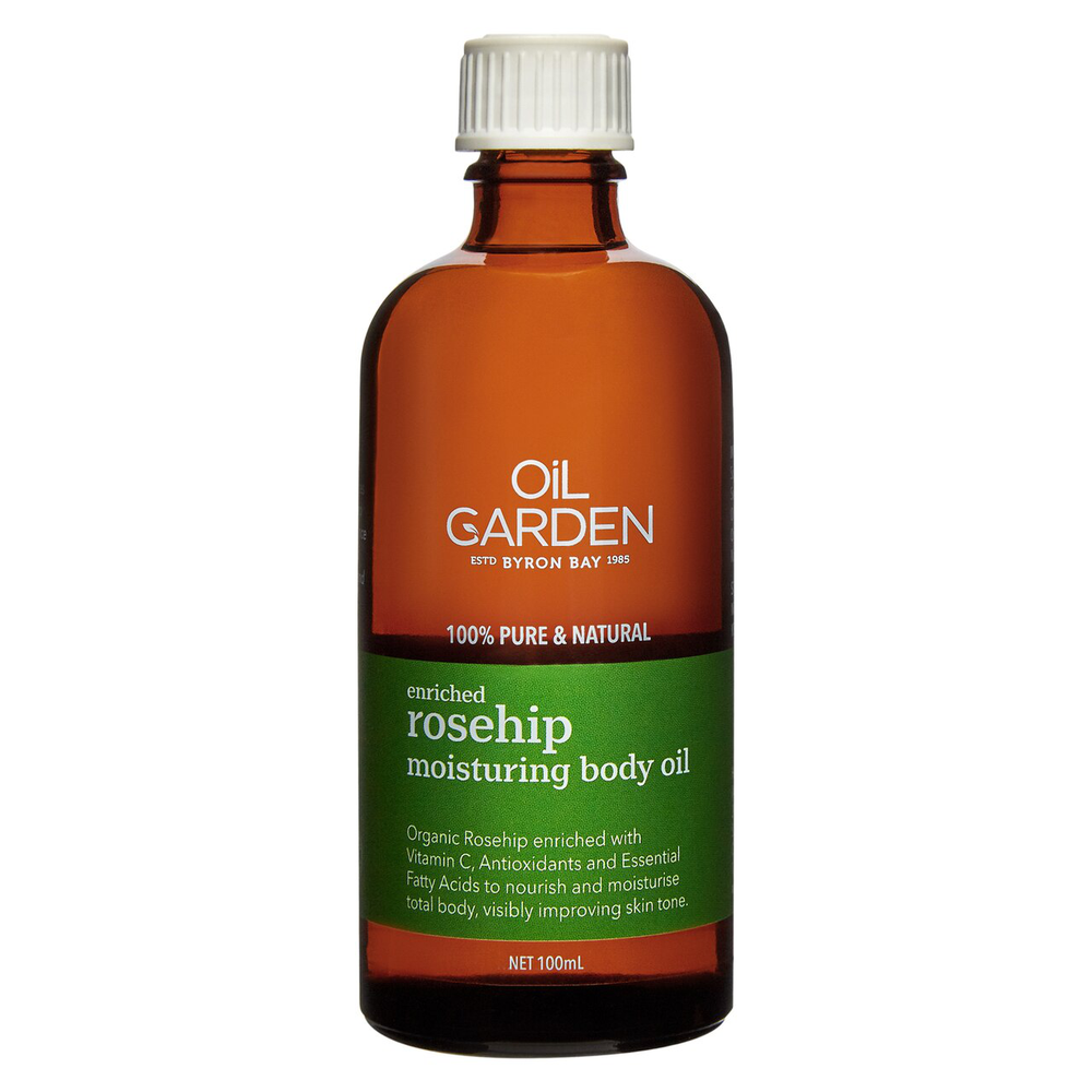 The Oil Garden Pure Carrier Oil & Bases  Rose Hip Body Oil