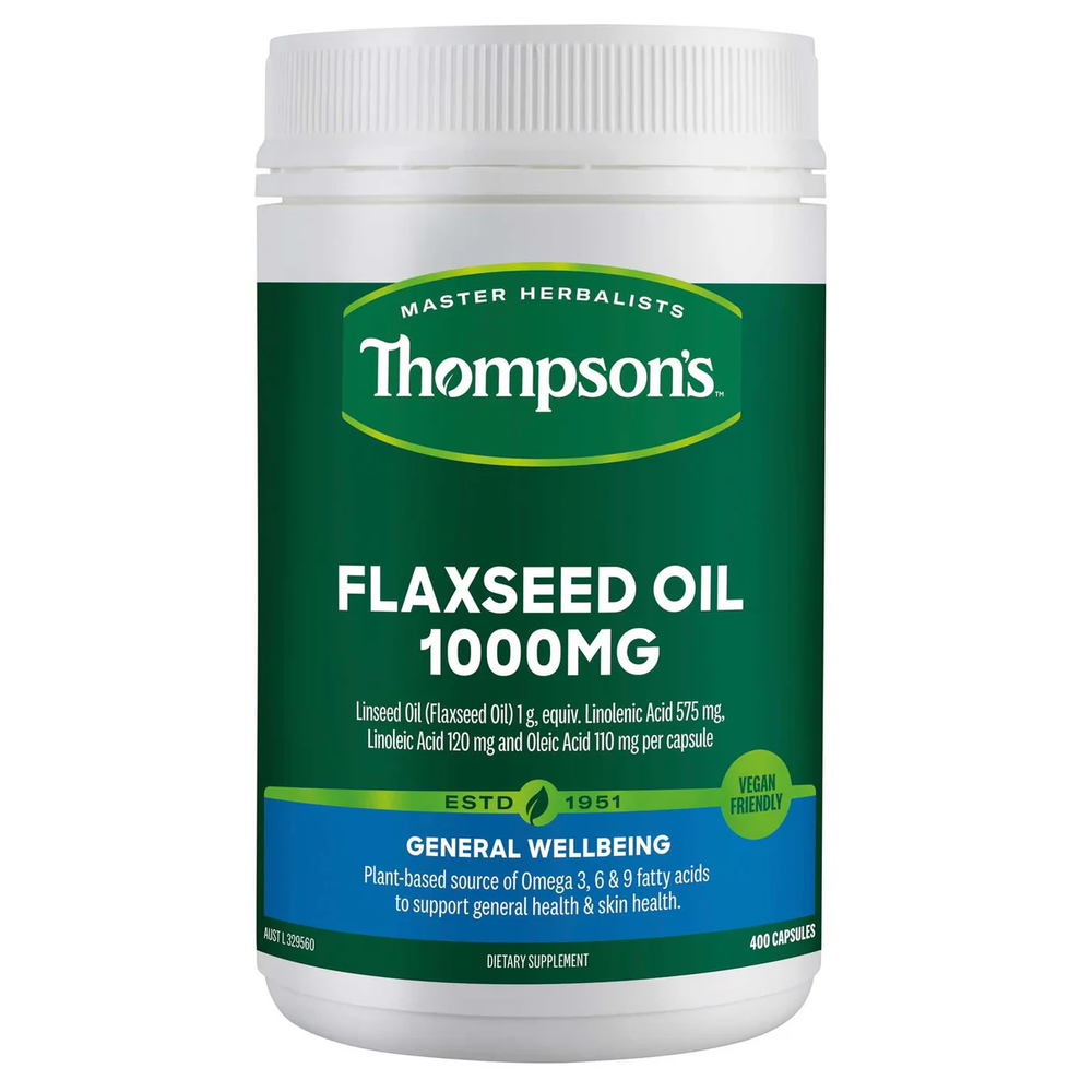 Thompson's Flaxseed Oil 1000mg