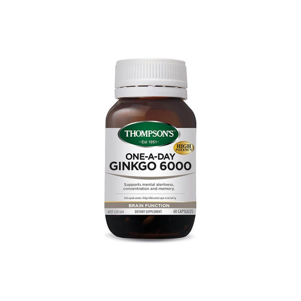Thompson's One-a-day Ginkgo Biloba 6000mg