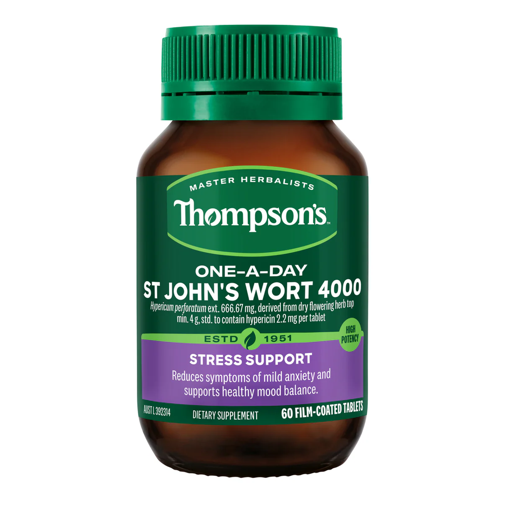 Thompson's One-a-day St John's Wort 4000mg