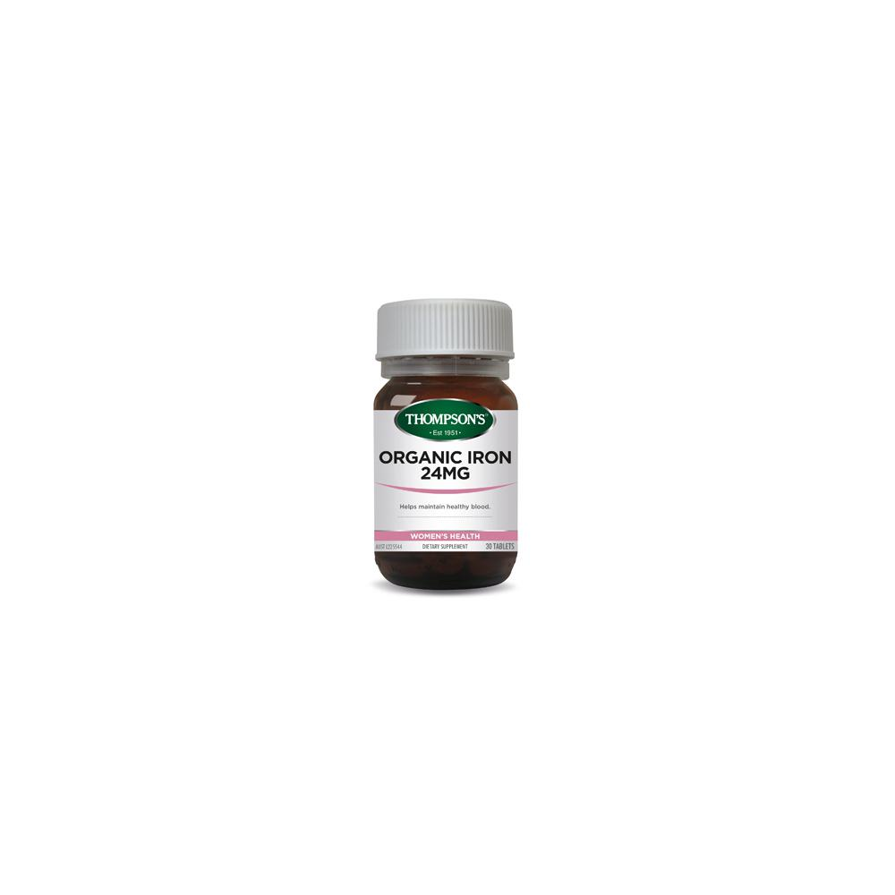 Thompson's Organic Iron 24mg