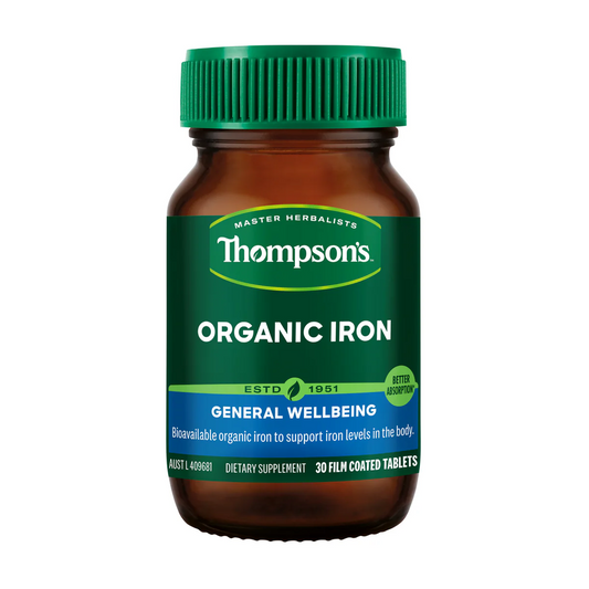 Thompson's Organic Iron 24mg