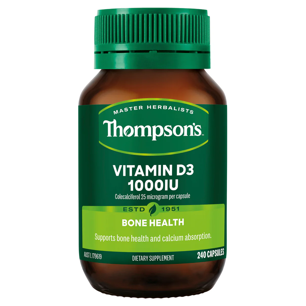 Thompson's Vitamin D3 1000iu