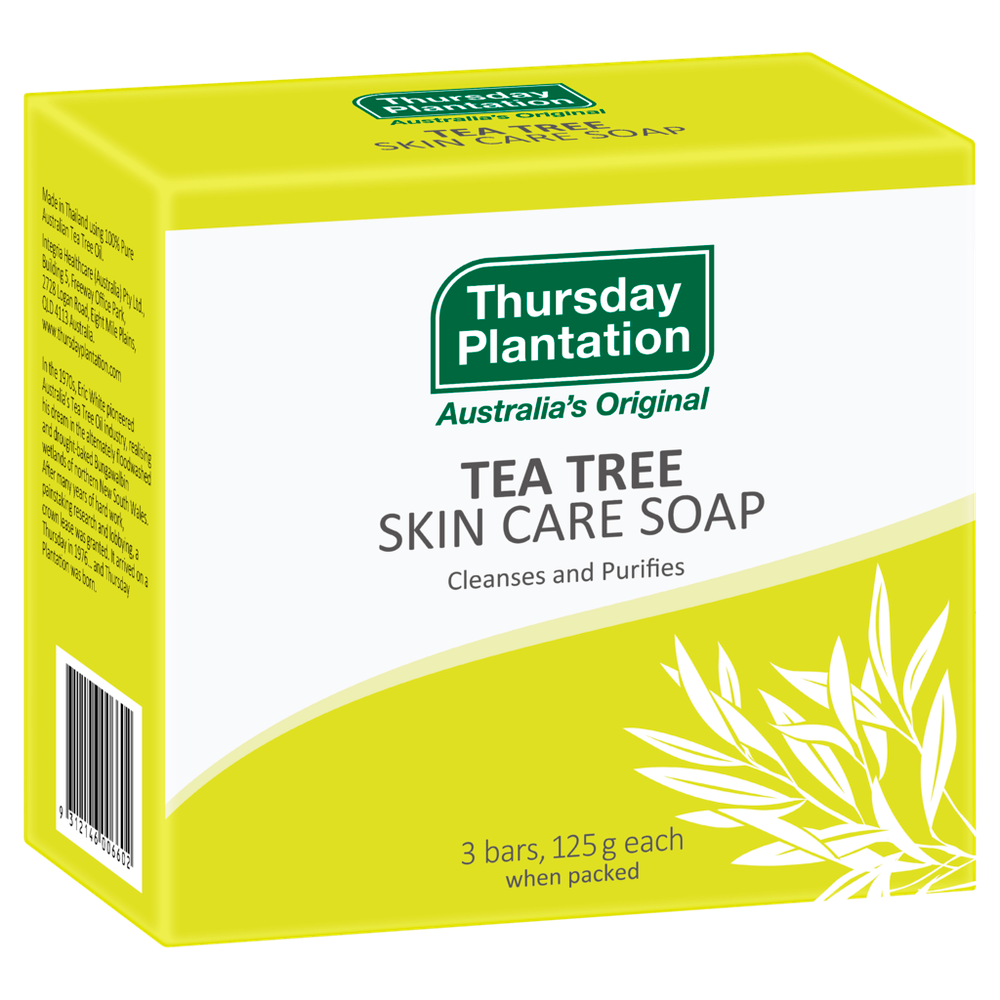 Thursday Plantation Tea Tree Soap (3 x 125g)