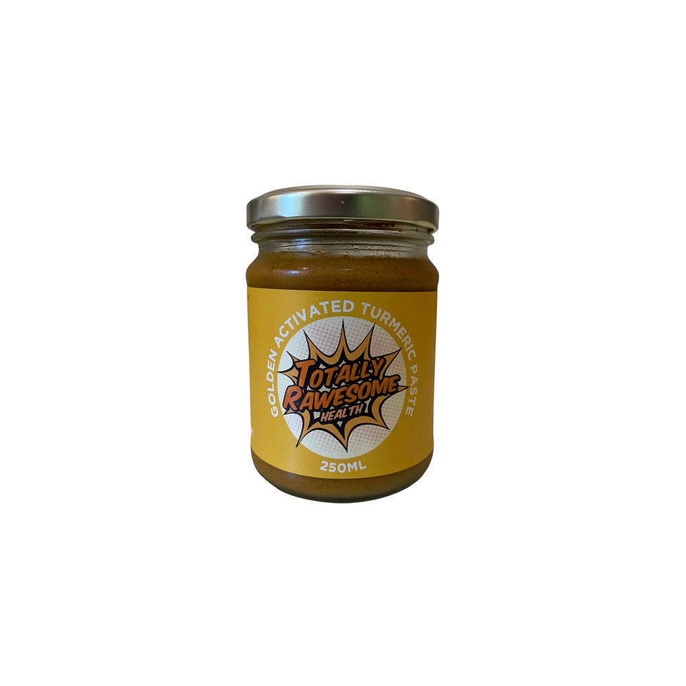Totally Rawesome Golden Activated Turmeric Paste Organic