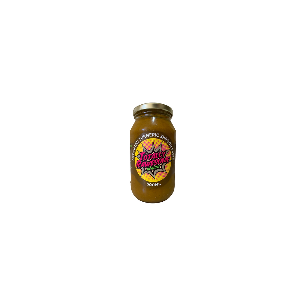 Totally Rawesome Shroom Activated Turmeric Paste Certified Organic