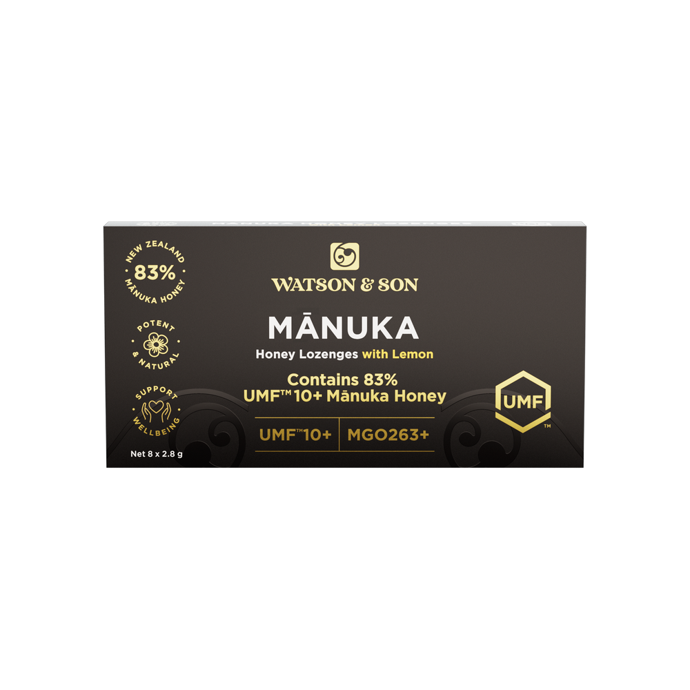 Watson & Son UMF 10+/MGO 263+ Manuka Honey Lozenges