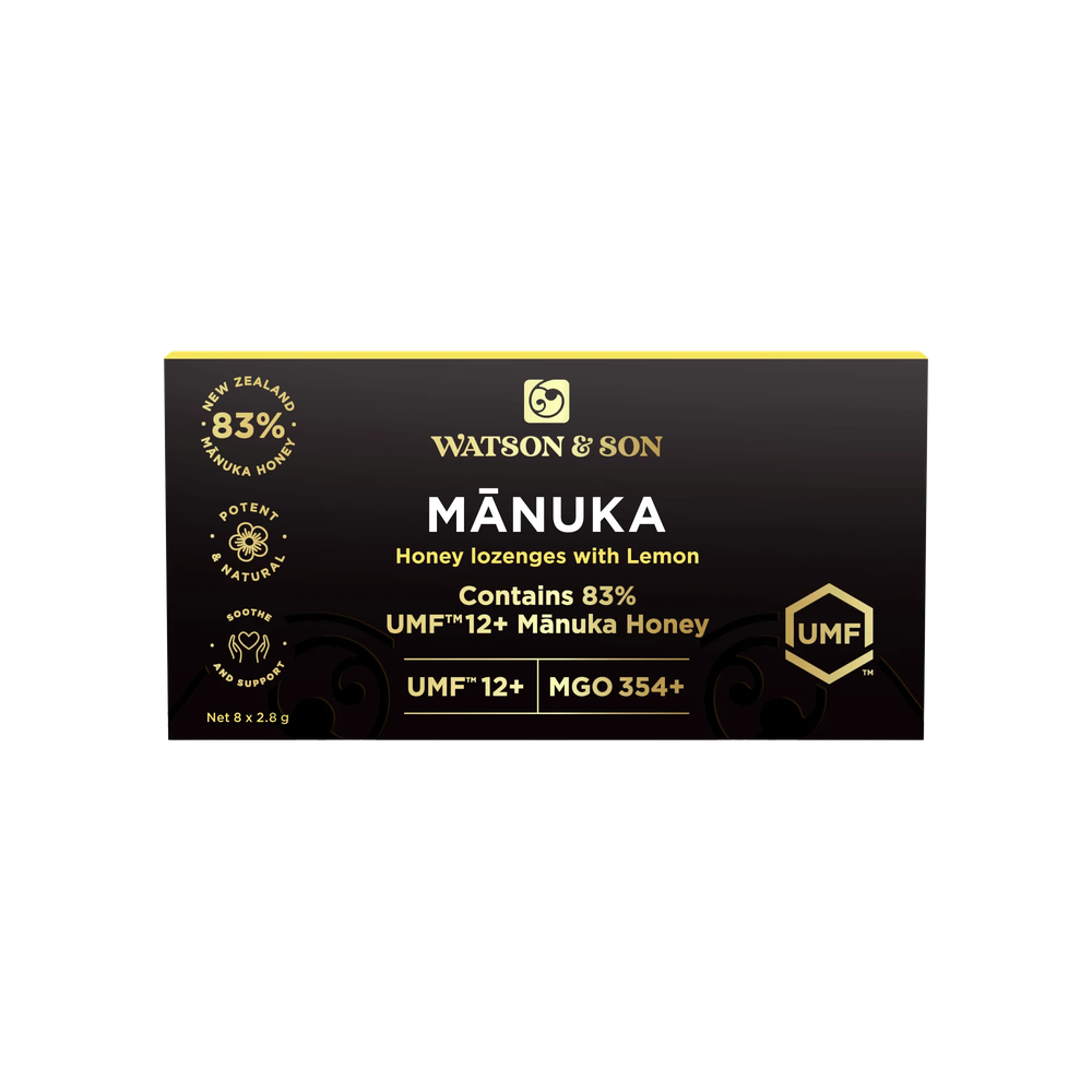 Watson & Son UMF 12+/MGO 354+ Manuka Honey Lozenges