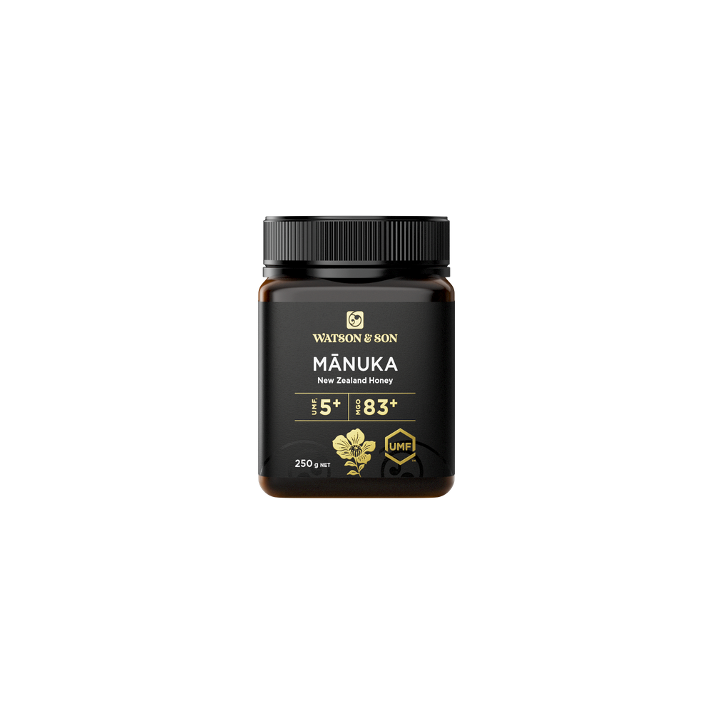 Watson & Son UMF 5+/MGO 83+ Manuka Honey