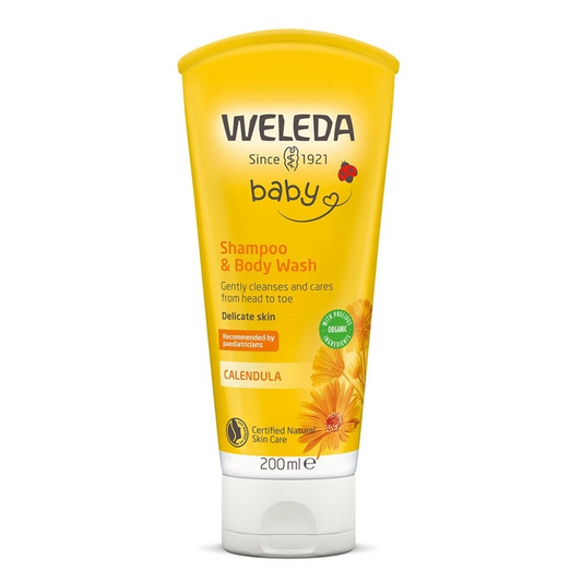Weleda Baby Care; Calendula Shampoo & Body Wash