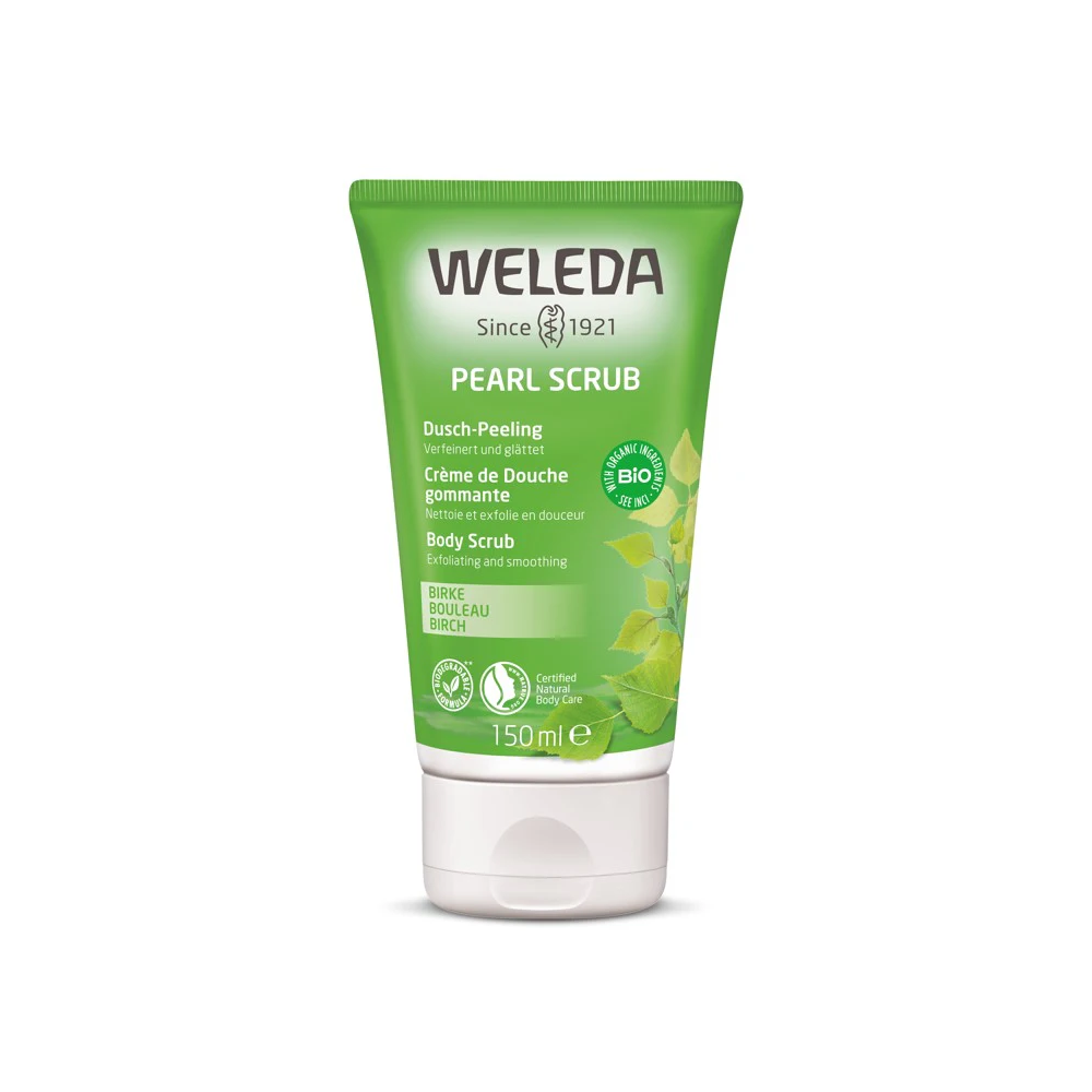 Weleda Bath & Shower Care; Birch Pearl Body Scrub