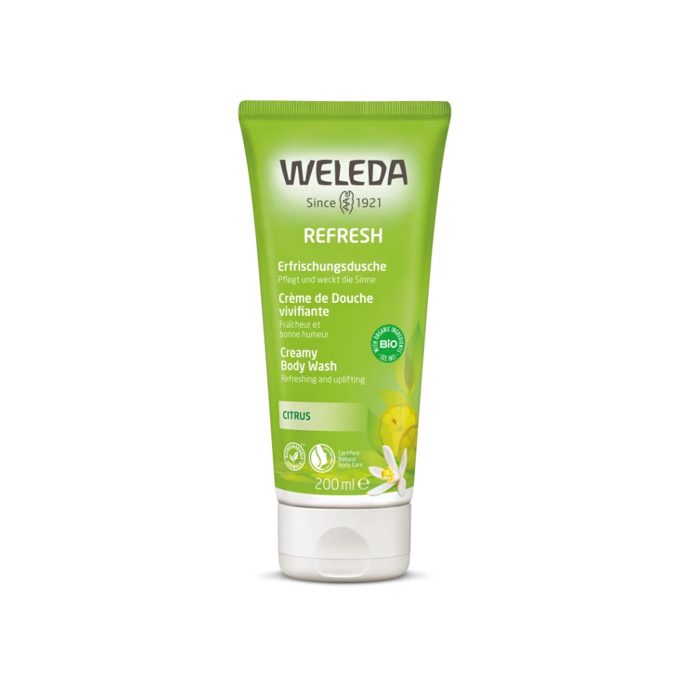 Weleda Bath & Shower Care; Refresh Body Wash Citrus