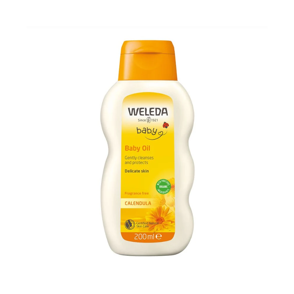 Weleda Calendula Baby Oil Fragrance Free