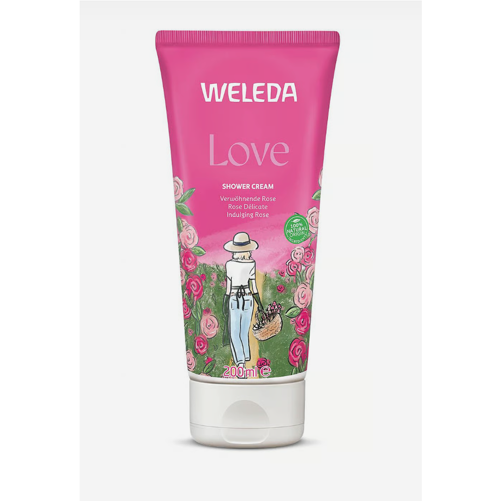 Weleda Love Shower Cream Rose