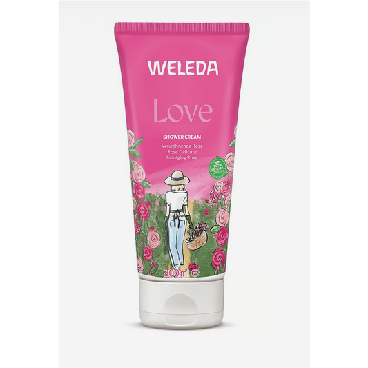 Weleda Love Shower Cream Rose