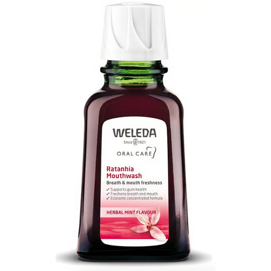Weleda Oral Care; Ratanhia Mouthwash Concentrate