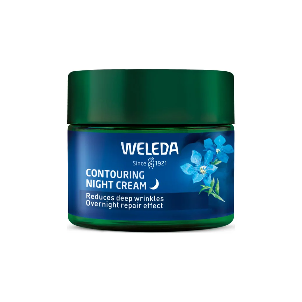 Weleda Specialist Face, Body & Hair; Contouring Night Cream Blue Gentian & Edelweiss
