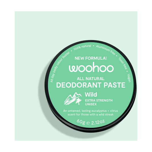 Woohoo Deodorant Paste Wild (Extra Strength Unisex)