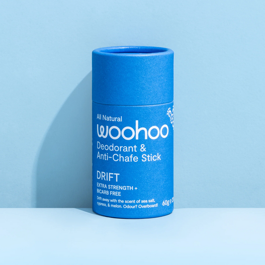 Woohoo Woohoo Natural Deodorant & Anti-Chafe Stick Drift