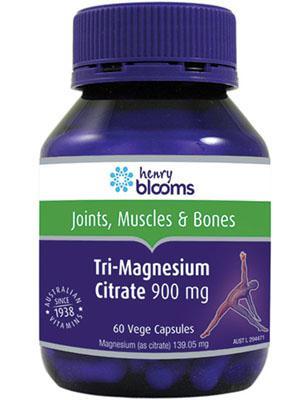 Henry Blooms Trimagnesium Citrate 900mg