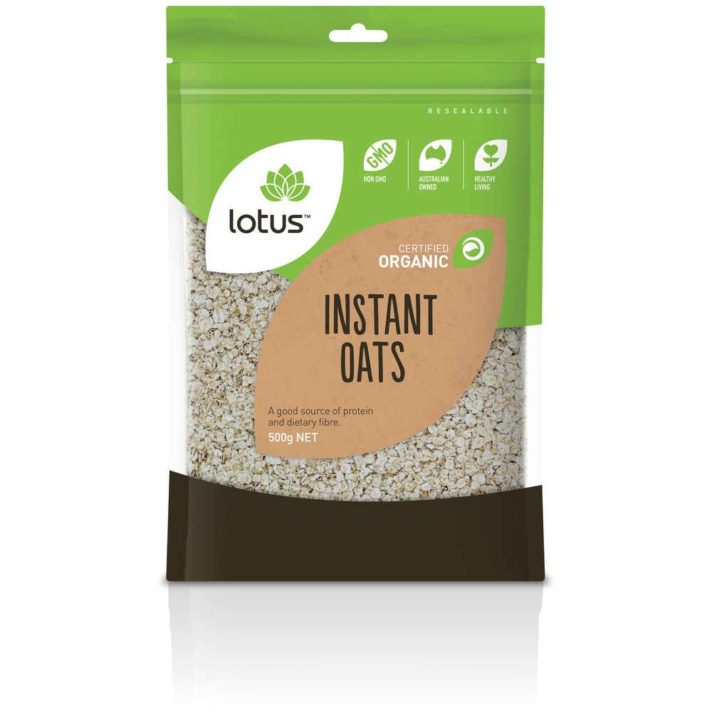 Lotus Foods Oats Instant Organic