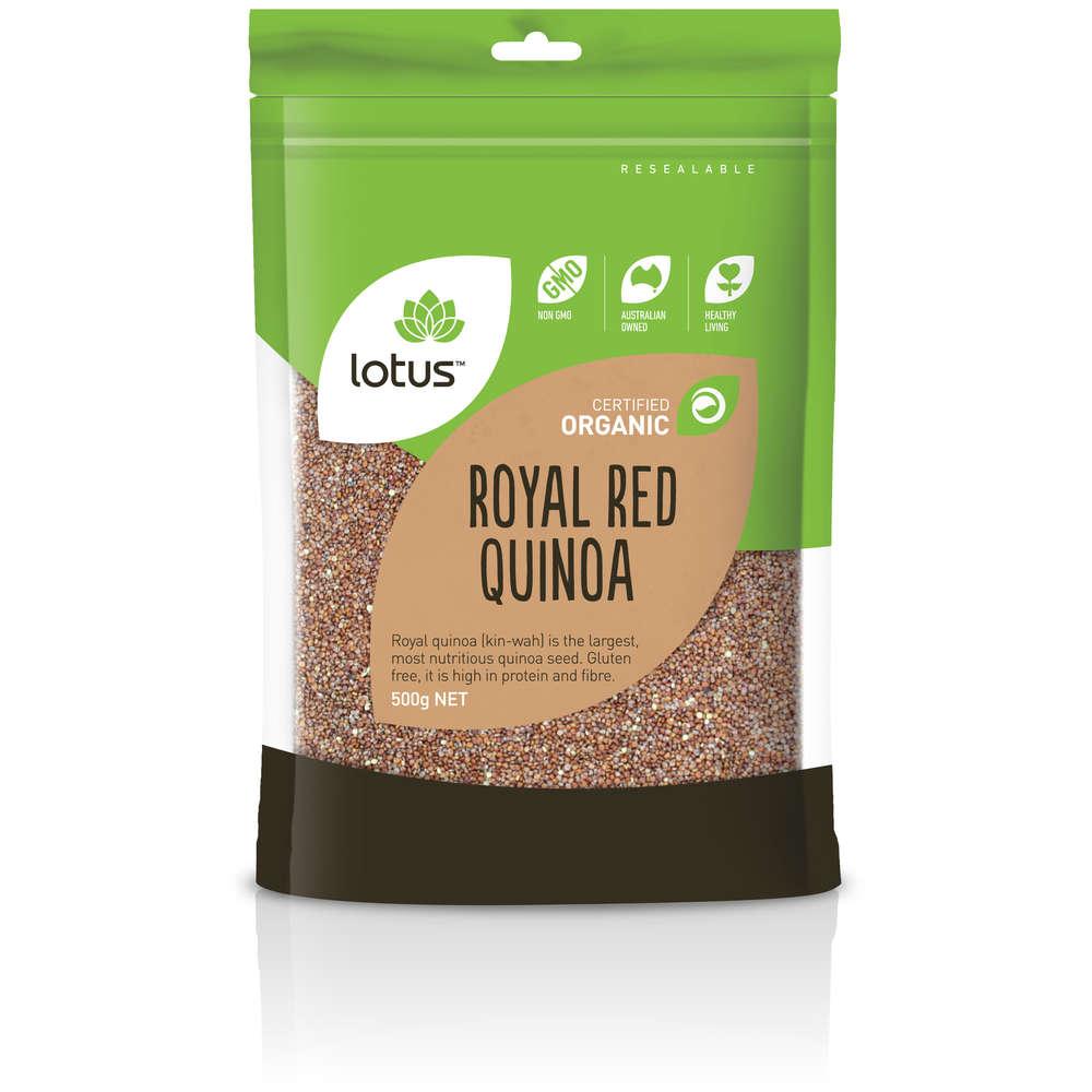 Lotus Foods Quinoa Grain Red Organic