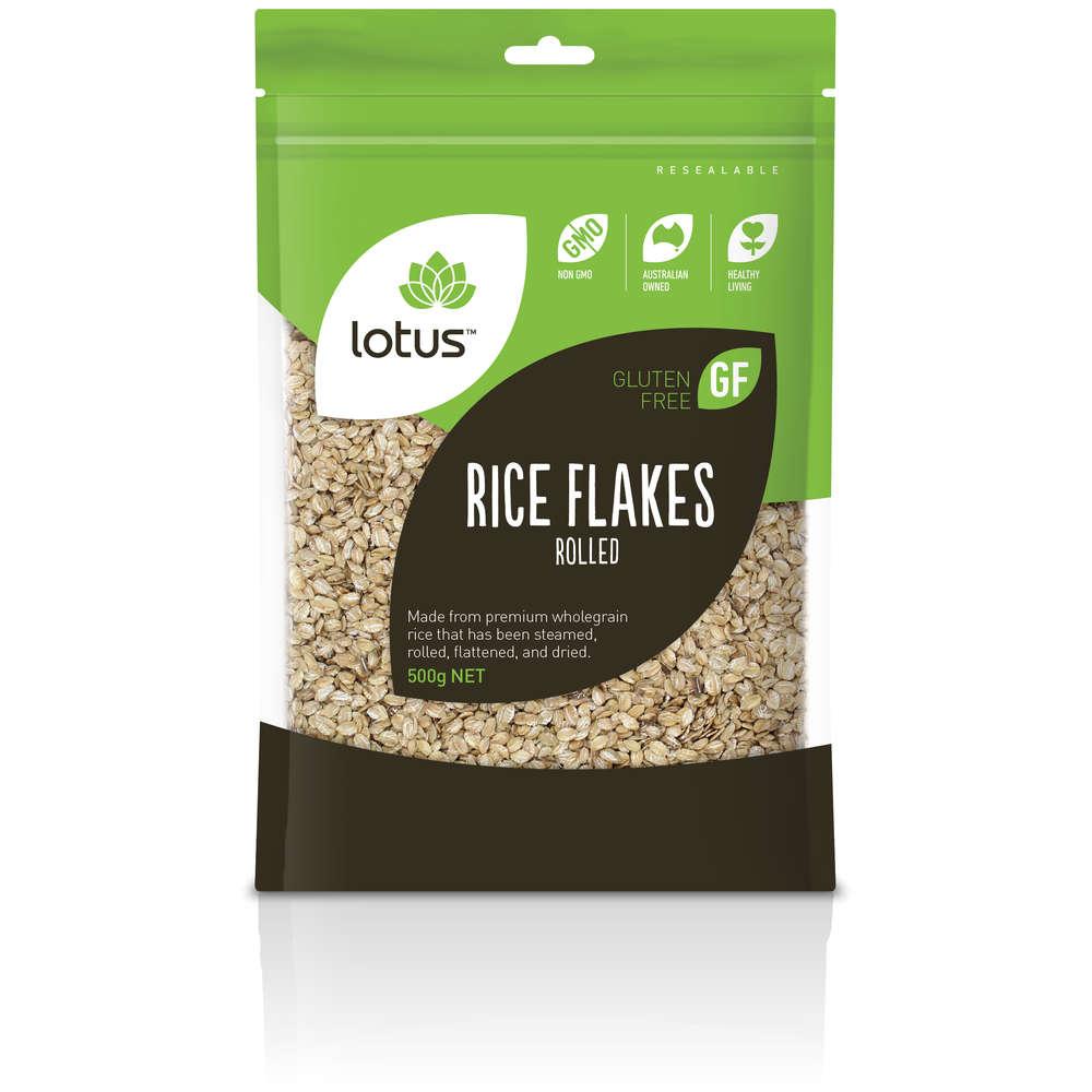Lotus Foods Rice Flakes Rolled