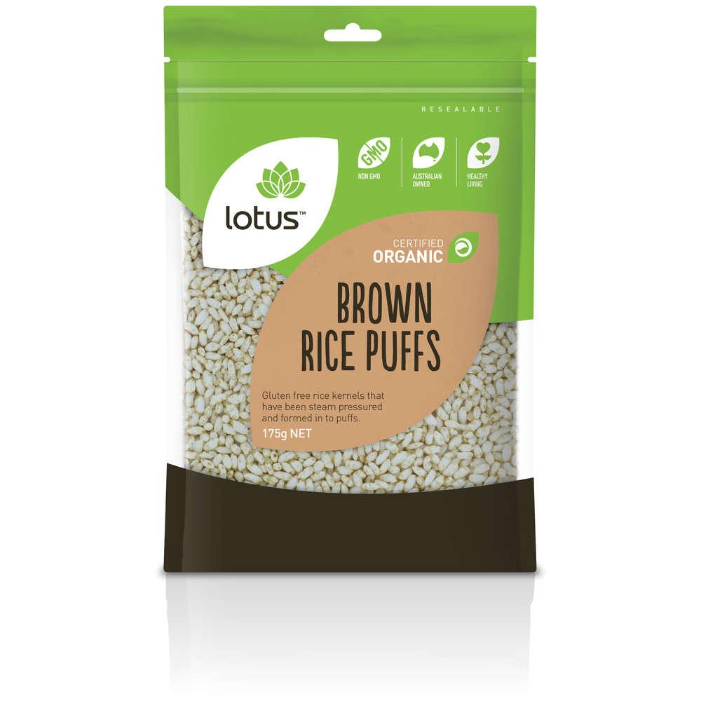 Lotus Foods Rice Puffs Brown Organic