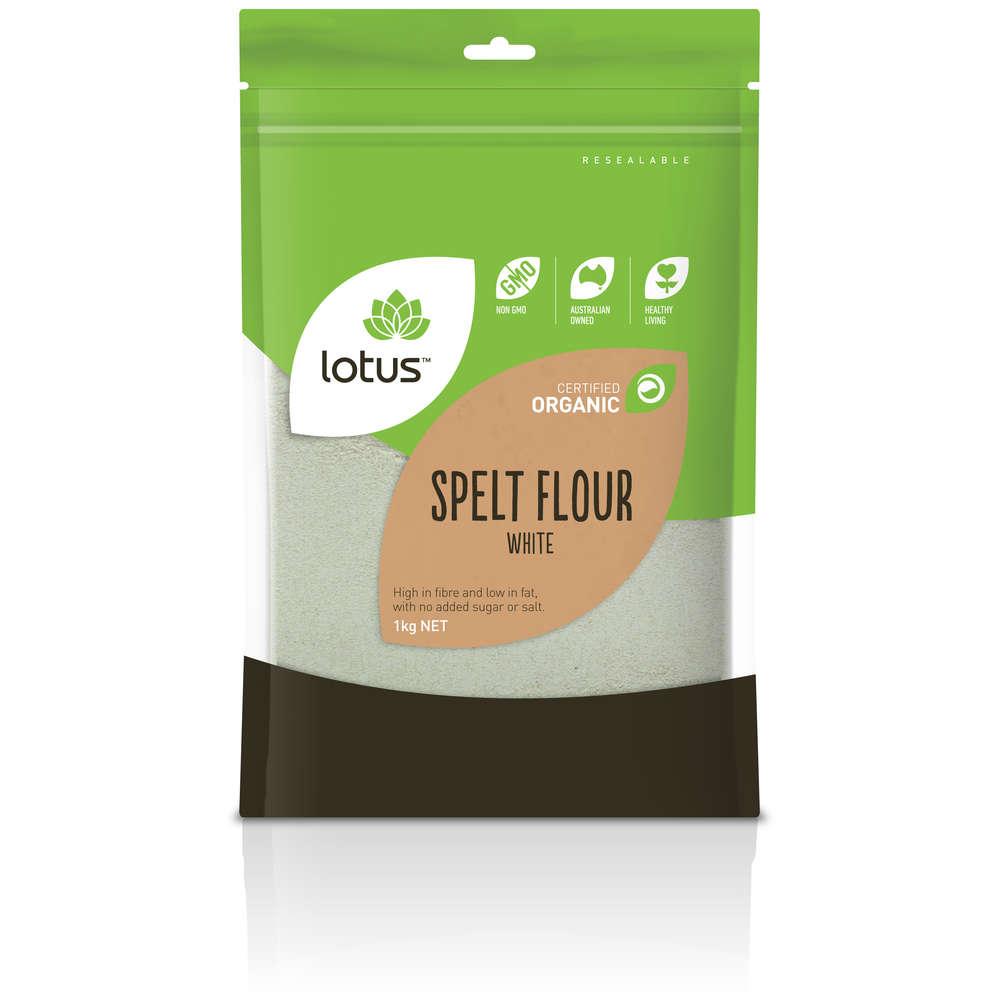 Lotus Foods Spelt Flour White Organic