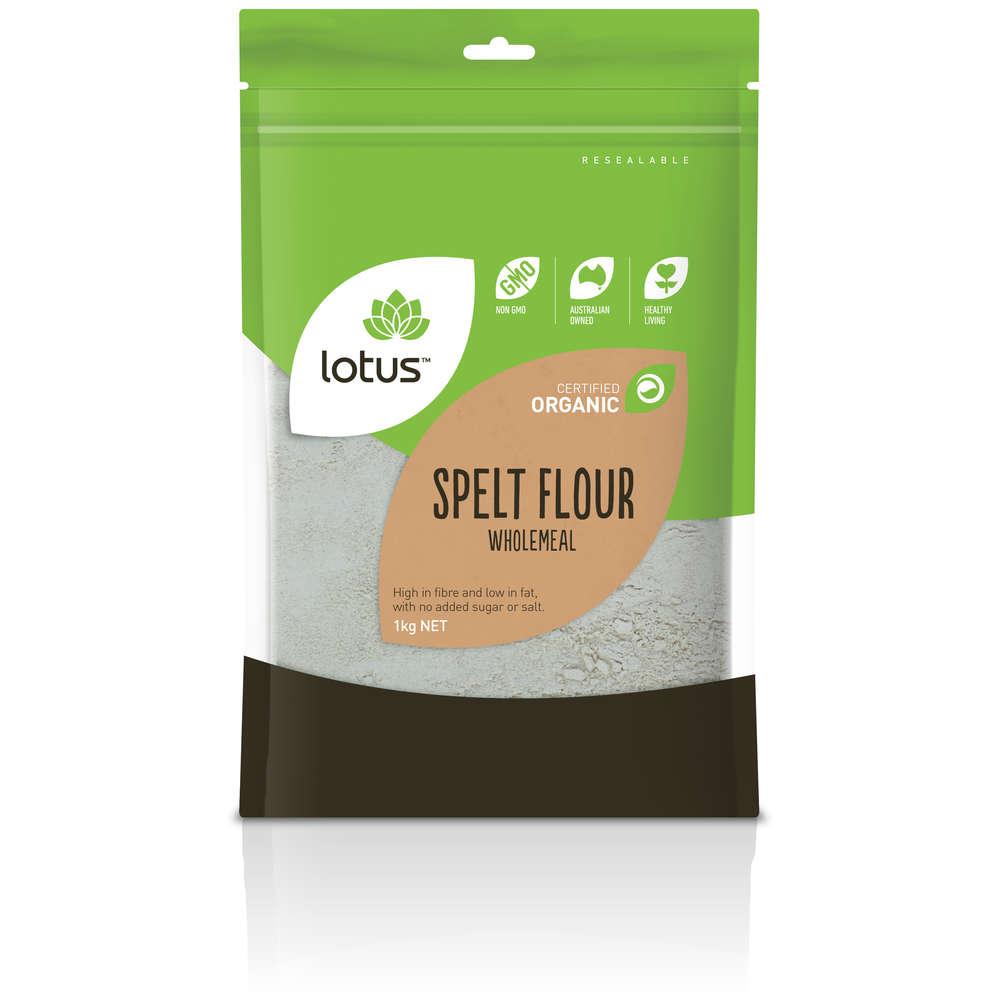 Lotus Foods Spelt Flour Wholemeal Organic