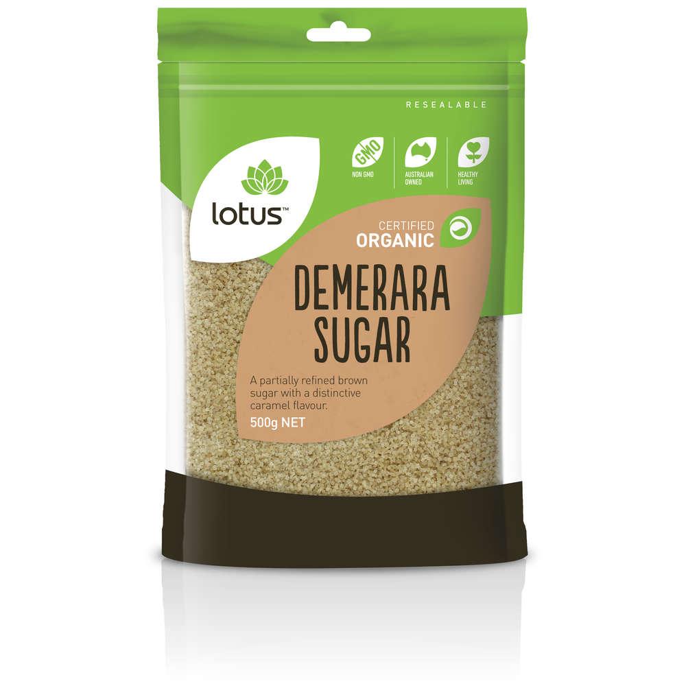 Lotus Foods Sugar Demerara Organic