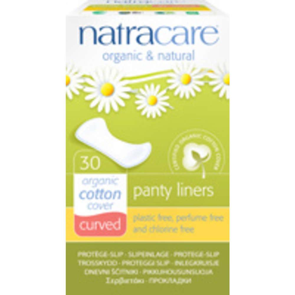 Natracare Panty Liners Curved Organic Cotton