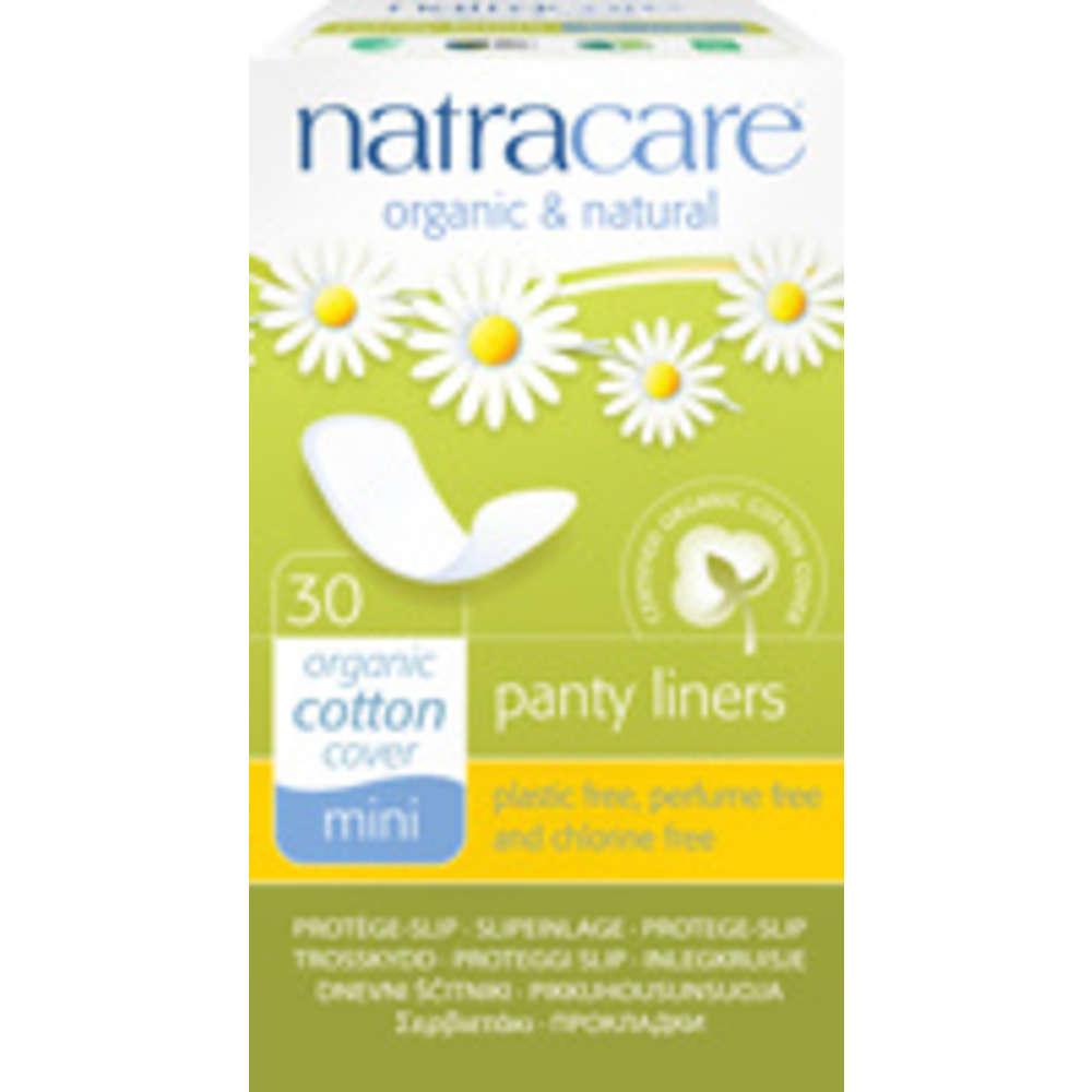 Natracare Panty Liners Mini Organic Cotton