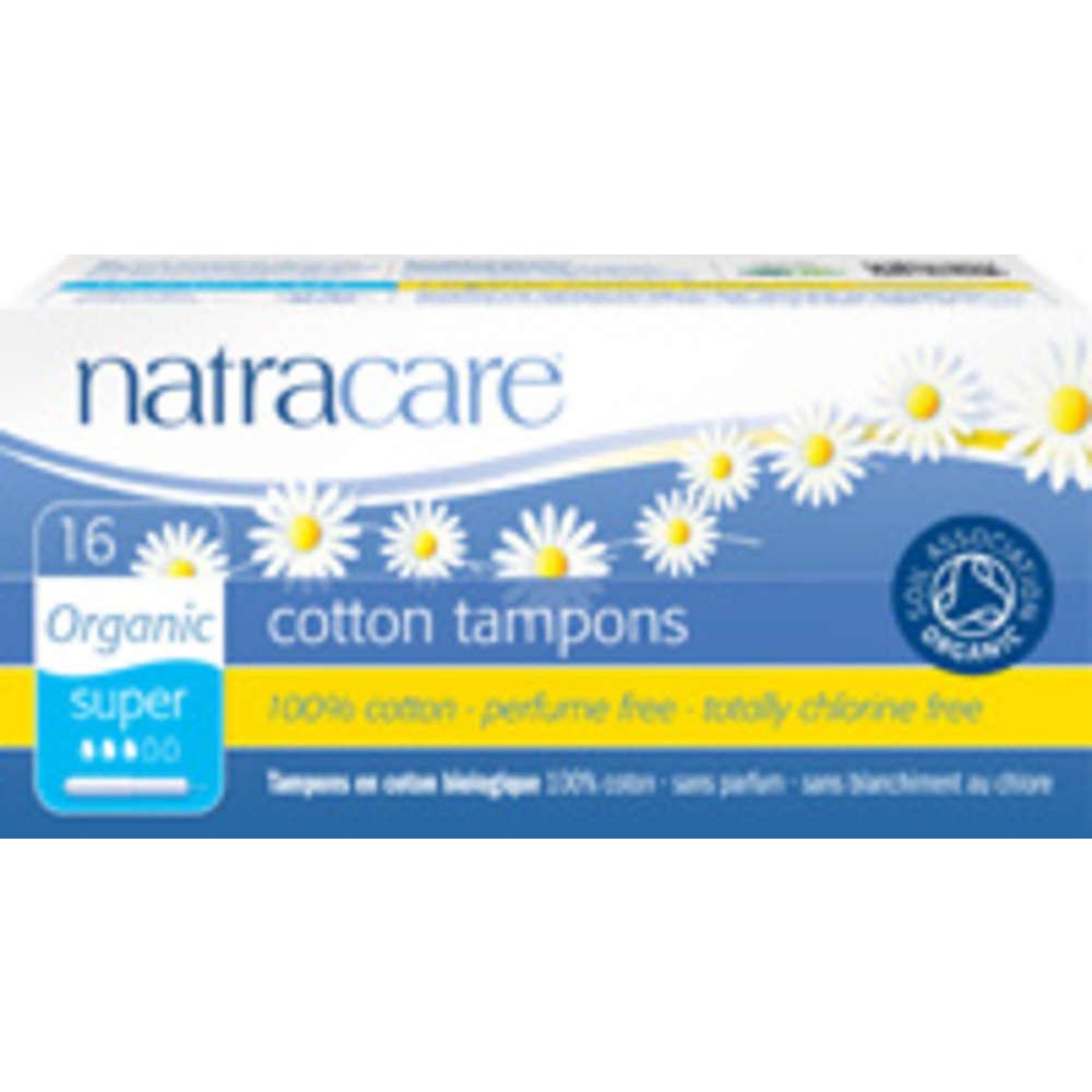 Natracare Tampons Super Applicator Organic