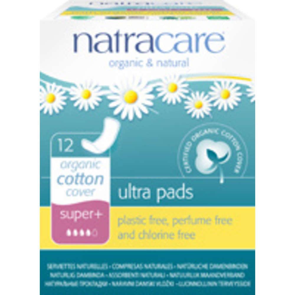 Natracare Ultra Pads Super Plus Organic Cotton