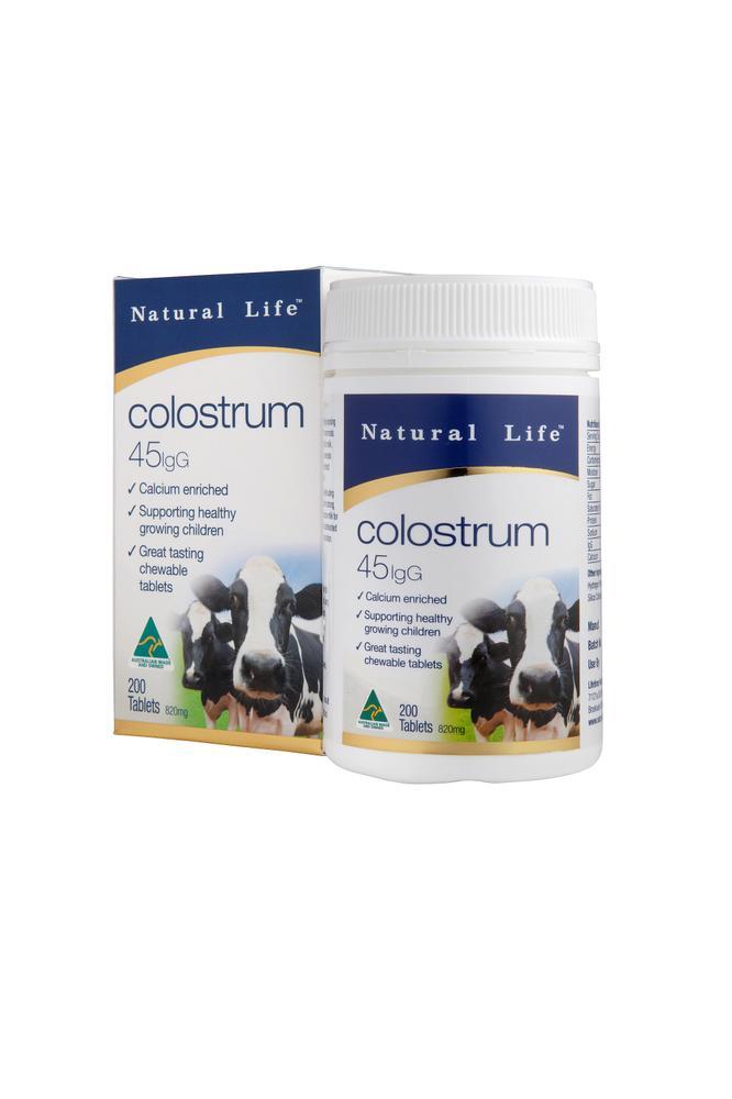 Natural Life Colostrum 45mg IgG chewable