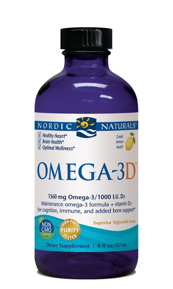 Nordic Naturals Omega-3D Liquid