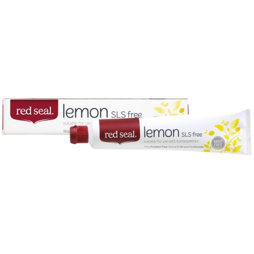 Red Seal Toothpaste Lemon SLS Free