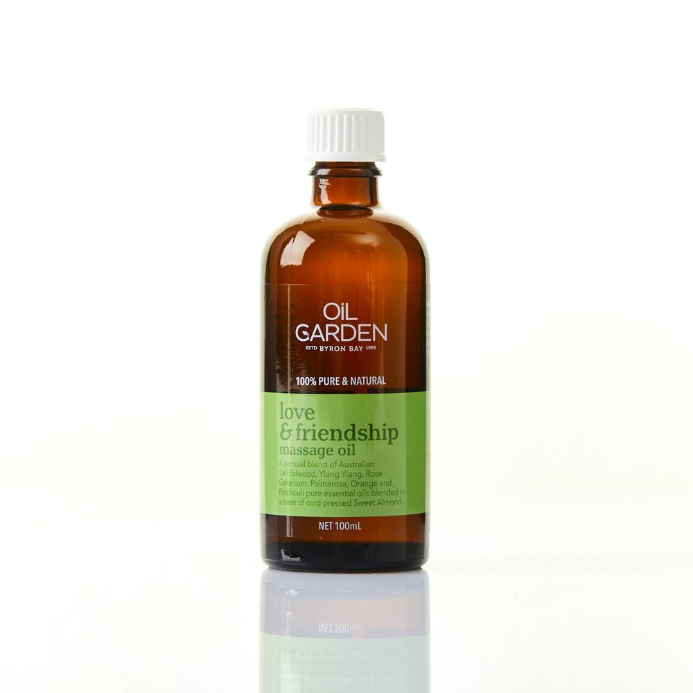 The Oil Garden Massage Oil Blends  Love &amp; Friendship