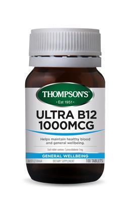 Thompson's Ultra B12 1000mcg