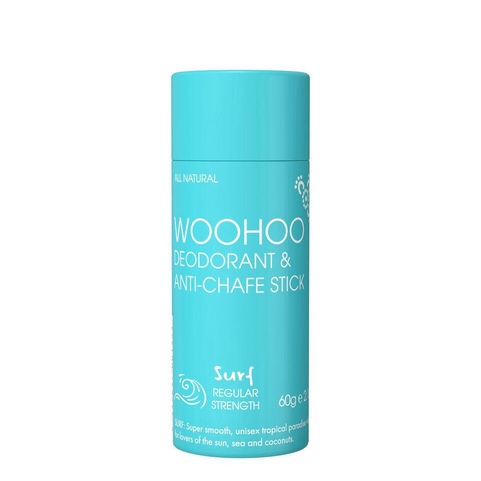 Woohoo Deodorant &amp; Anti-Chafe Stick Surf