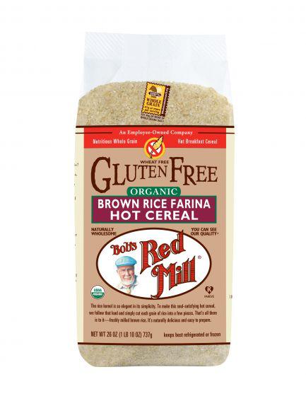 Bob's Red Mill Creamy Rice Hot Cereal Brown Rice Farina Organic