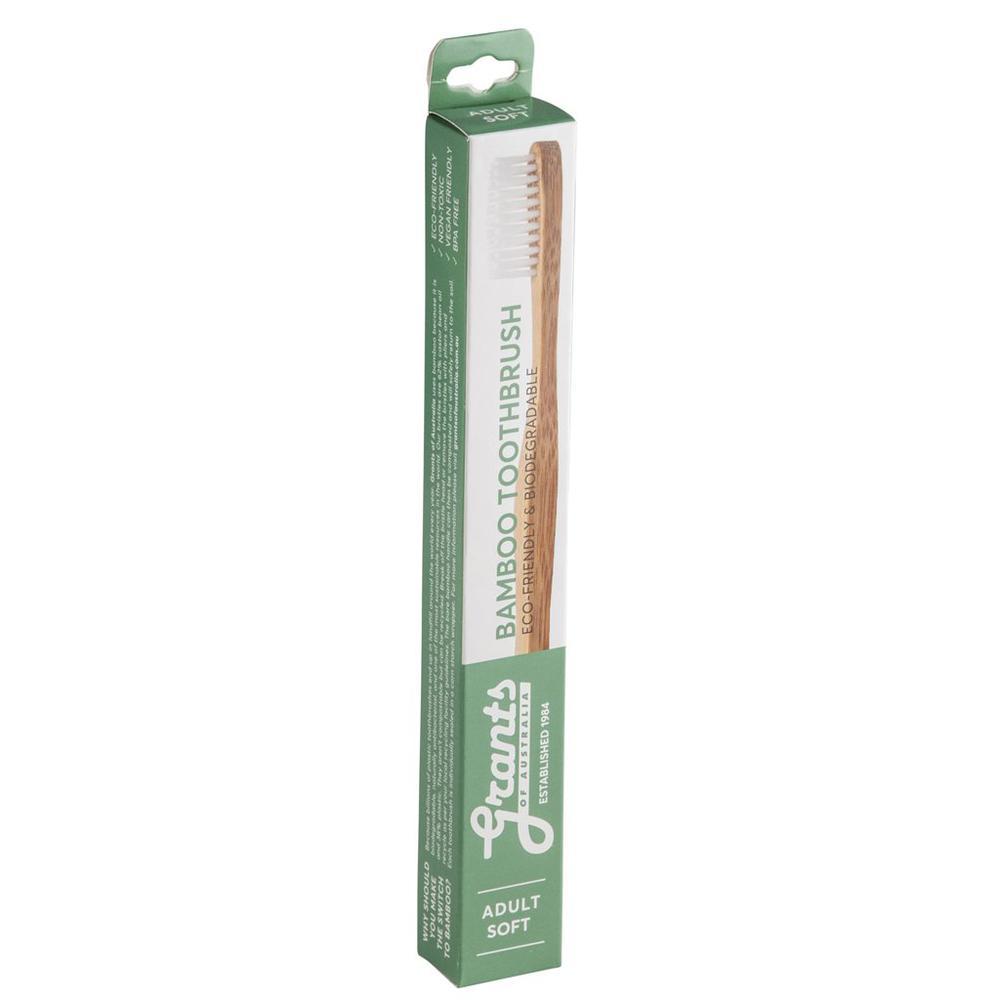 Grant's Toothbrush Adult Bamboo - Soft