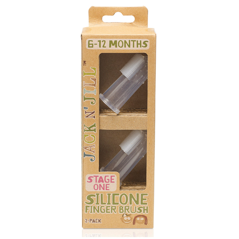 Jack n' Jill Silicone Finger Brush Stage-1 (6-12 months)