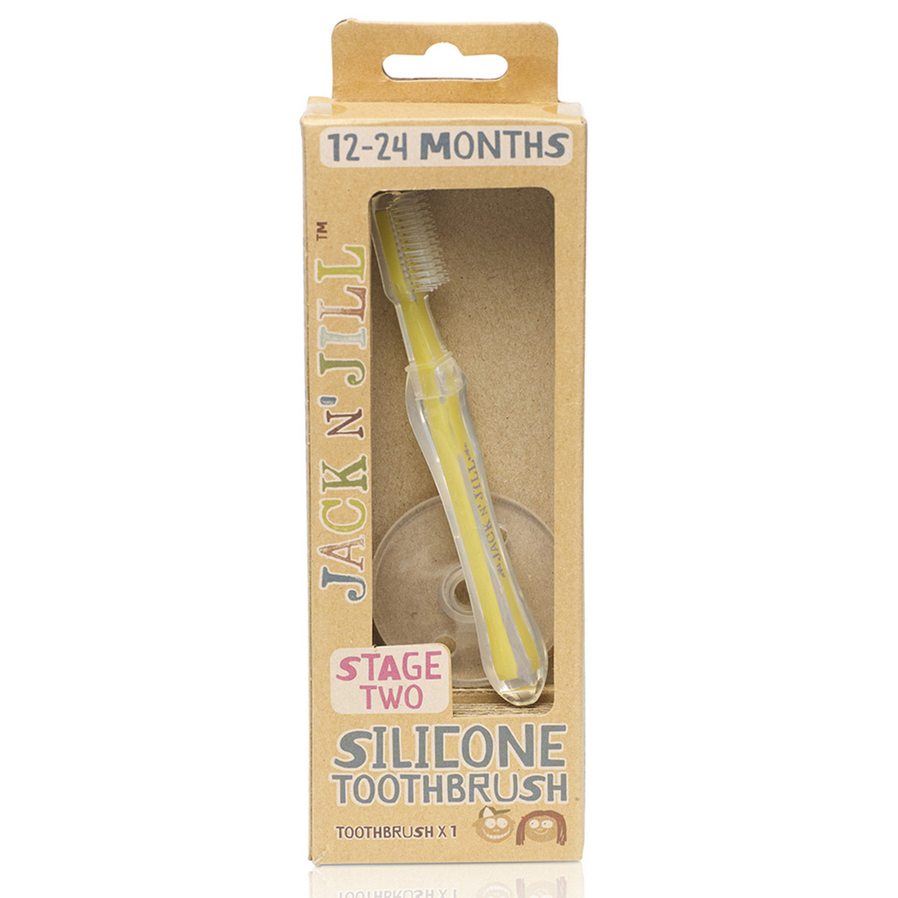 Jack n' Jill Silicone Toothbrush Stage-2 (1-2 years)