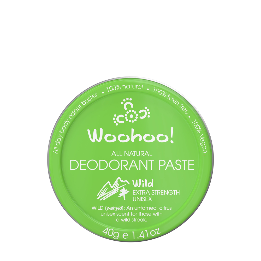Woohoo Deodorant Paste Wild (Extra Strength Unisex)