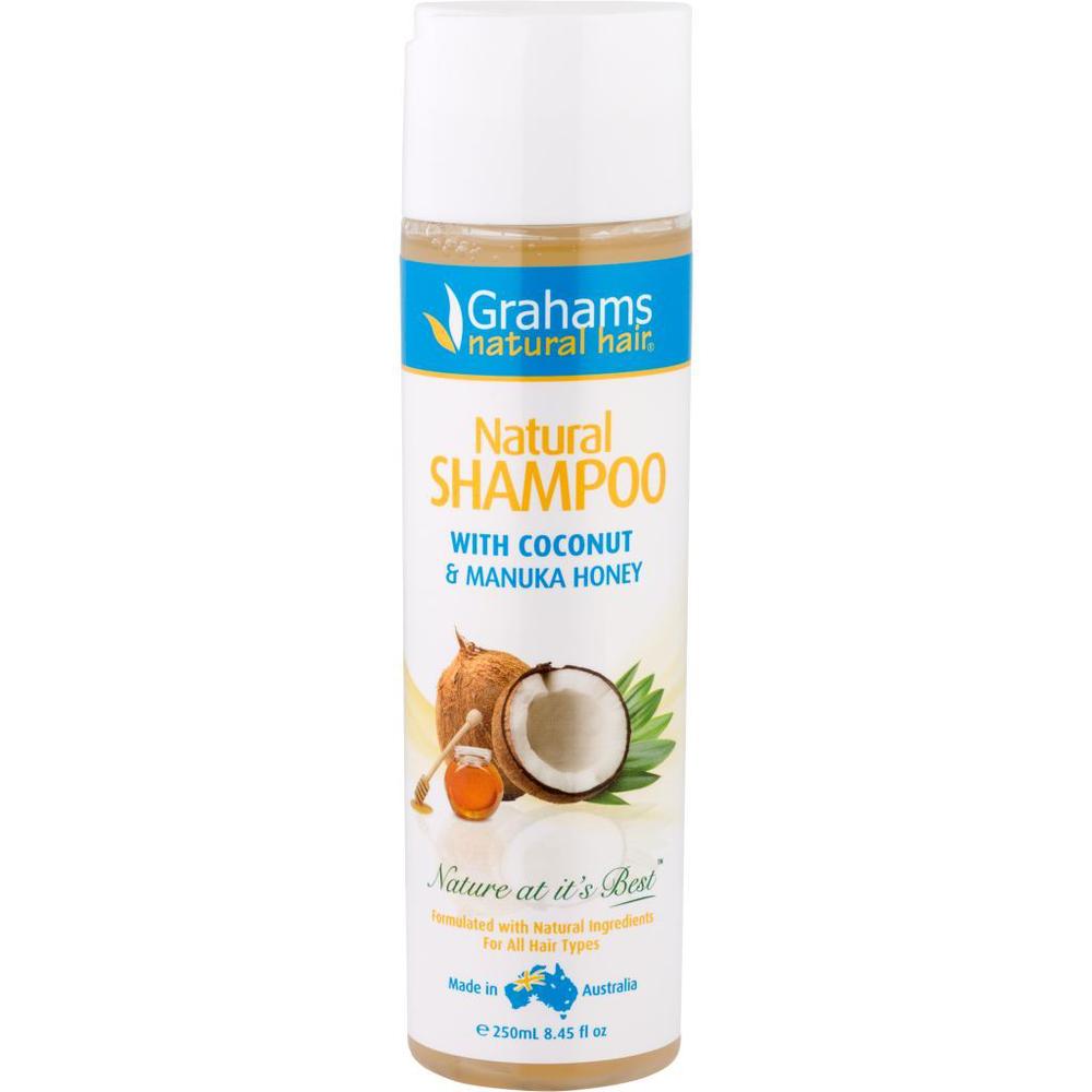 Grahams Natural Natural Shampoo with Coconut &amp; Manuka Honey (All Hair Types)